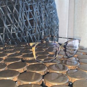 Ann Taylor Yellow Tortoise Eyeglasses